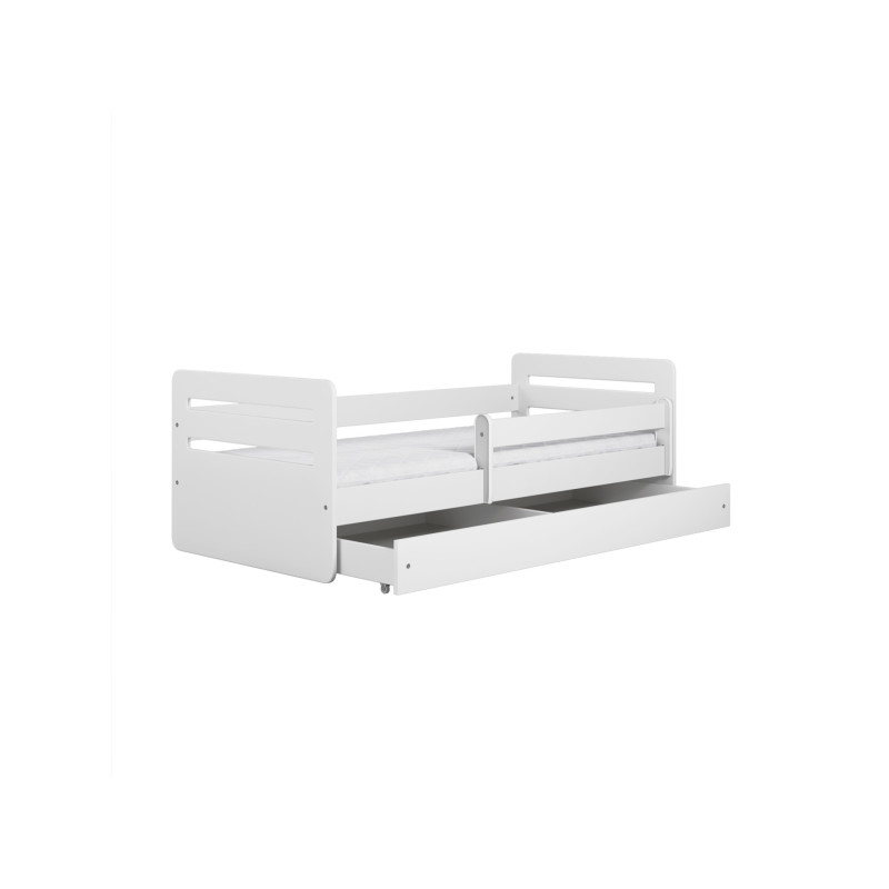 Kocot Kids Bērnu gulta Tomi 160x80 ar atvilktni balta