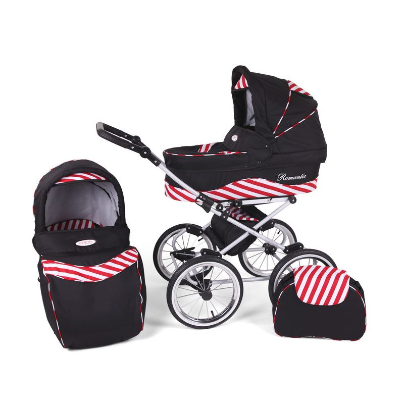 Kunert Rati 2 vienā Romantic melni sarkana zebra