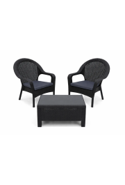 Kunert Dārza mēbeļu komplekts Aura grafīts 30830