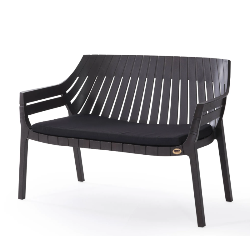 Kunert Dārza mēbeļu komplekts Azure 2+1+1 grafīts 30885