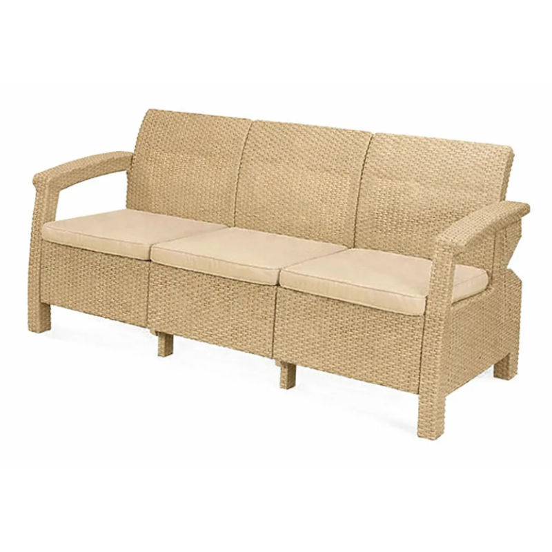 Kunert Dārza mēbeļu komplekts Laguna 3+1+1 cappuccino 30861