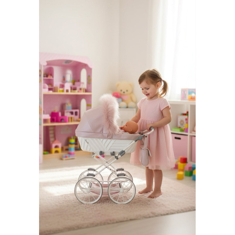 Kunert Leļļu rati Rossie Pinc Metallic Eco ROS01