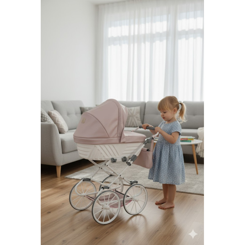 Kunert Leļļu rati Rossie Pinc Metallic Eco ROS01