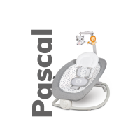 Lionelo Šūpuļkrēsls Pascal grey dove