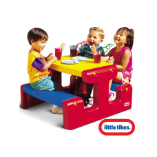 Little Tikes Picnic Table red 4795