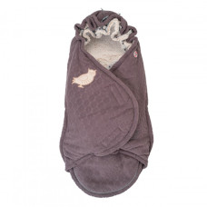 Lodger Bunker Folklore fleece all-season sleeping bag mauve BK330