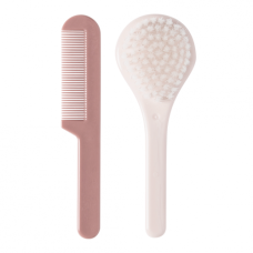 Luma Hair brush with comb Blossom Pink L20930N