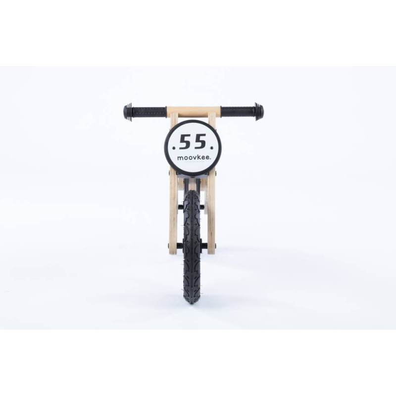 Moovkee Bērnu koka skrejritenis Alex melns 0C062