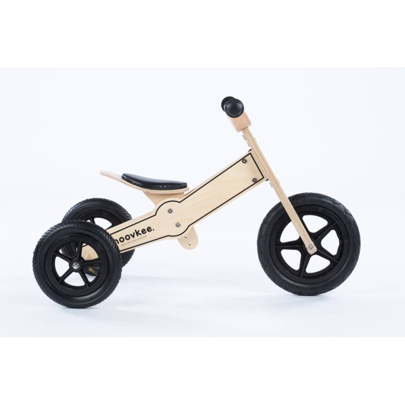 Moovkee Bērnu koka skrejritenis 2 vienā trīsritenis Jane 0C075