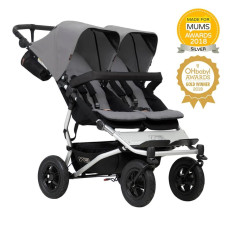 Mountain Buggy Stroller for twins Duet silver