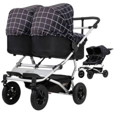 Mountain Buggy Stroller for twins 2in1 Duet grid