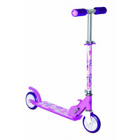 Muuwmi Skrejritenis Kiddyscooter Racing rozā AU507