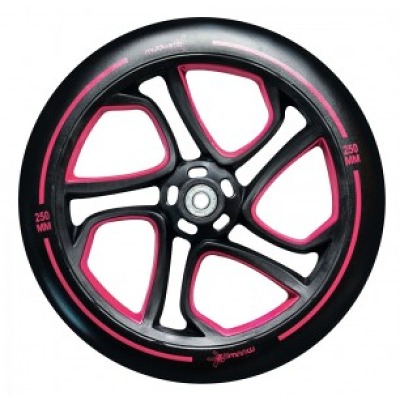 Muuwmi Skrejritenis Aluminium Pro sarkans AU580