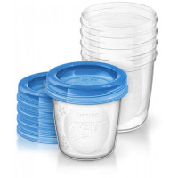 Philips Avent Pārtikas uzglabāšanas trauciņu komplekts 180ml 5gab SCF619/05