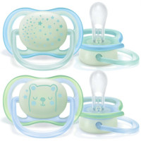 Philips Avent Māneklītis Ultra Air Night 0-6m zils 2gab SCF376/11