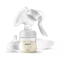 Philips Avent Manuālais krūts piena sūknis ar pudelīti Lotus SCF430/10