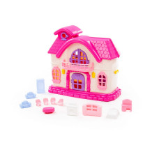 Polesie Fairy Tale doll house with furniture set 12 pcs 78261