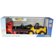 Polesie Wader truck with ramp and loader 36865