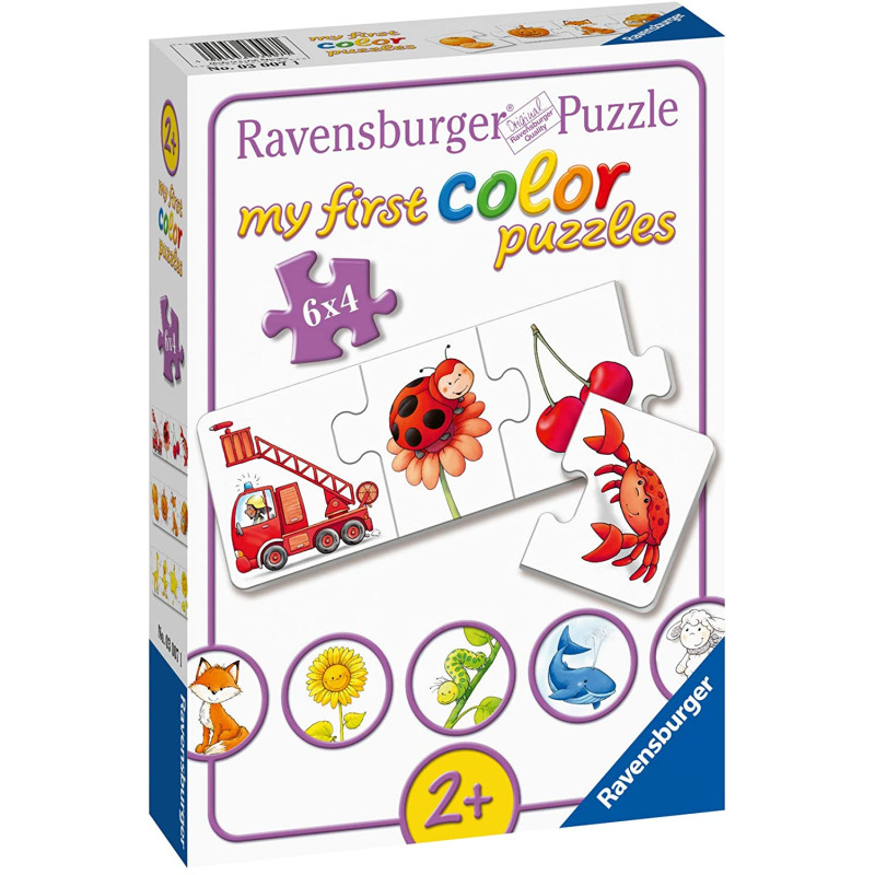 Ravensburger Mana pirmā krāsainā puzle 6x4 03007