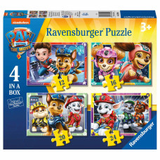 Ravensburger Puzle 4 in 1 Paw Patrol The Movie R03099