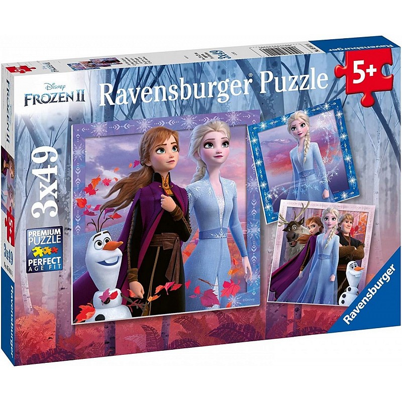 Ravensburger Puzle 3x49 Frozen R05011