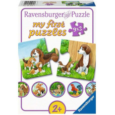 Ravensburger Mana pirmā puzle Mazie dzīvnieciņi 9x2 05072