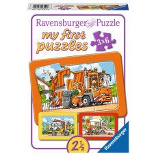 Ravensburger Mana pirmā puzle 3x6 Darba tehnika 06944