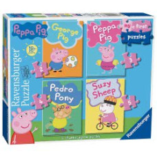 Ravensburger Mana pirmā puzle 2-3-4-5 Peppa Pig 06960