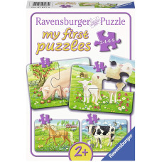 Ravensburger My first puzzle 2-4-6-8 Pets 07077