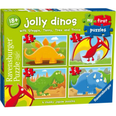 Ravensburger Mana pirmā puzle 2-3-4-5 Jolly Dinos 07289