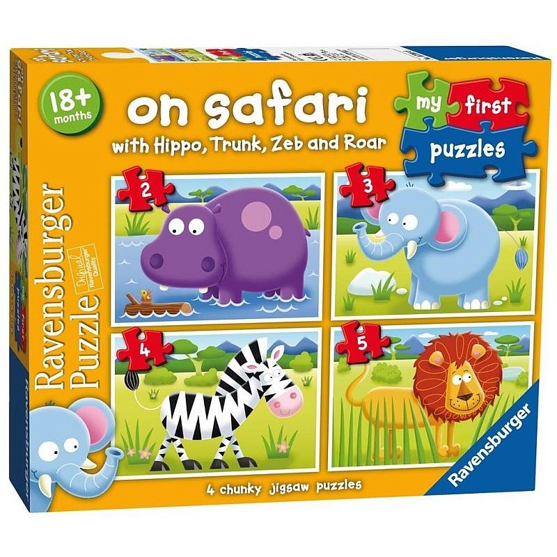 Ravensburger Mana pirmā puzle 2-3-4-5 Safari 07301