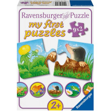 Ravensburger Mana pirmā puzle Garden animals 9x2 07313
