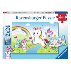 Ravensburger Puzle 2x24 Fairytale Unicorn R07828