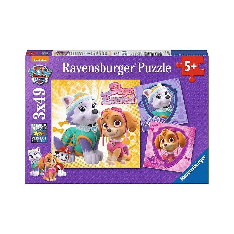 Ravensburger Puzle 3x49 Paw Patrol R08008