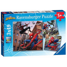 Ravensburger Пазл 3x49 Spiderman R08025