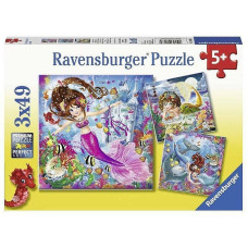 Ravensburger Puzle 3x49 Mermaid R08063