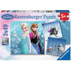 Ravensburger Puzzle 3x49 Frozen R09264