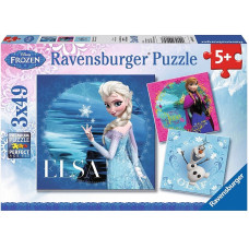 Ravensburger Puzle 3x49 Frozen R09269