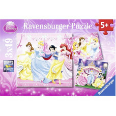 Ravensburger Пазл 3x49 Snow White R09277