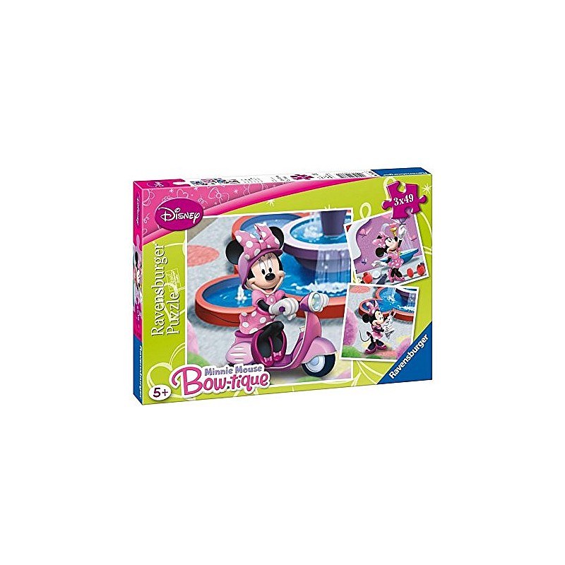 Ravensburger Puzle 3x49 Minnie Mouse R09338