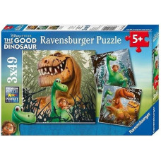 Ravensburger Пазл 3x49 The Good Dinosaur R09410