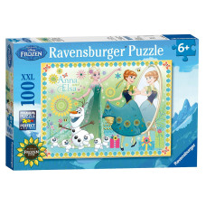 Ravensburger Puzle 100 Frozen Forever Family R10584