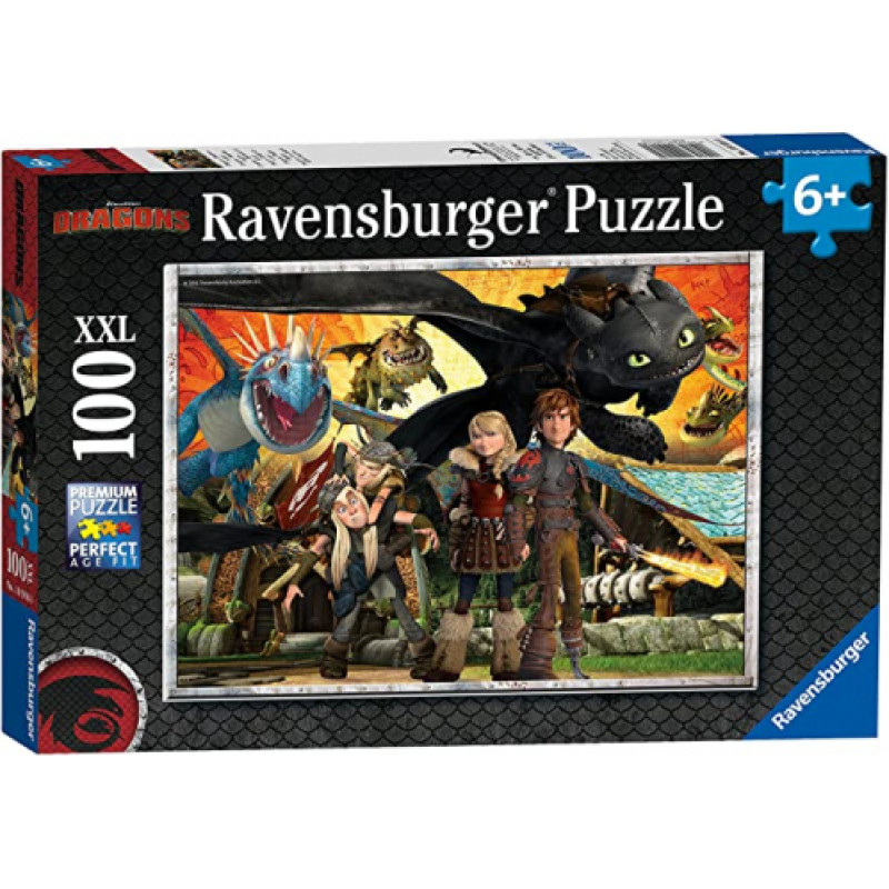 Ravensburger Puzle 100 Dragons R10918