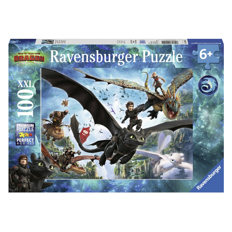 Ravensburger Puzle 100 Dragon 3 R10955