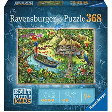 Ravensburger Puzle Exit Kids 368 Džungļu ceļojums 12924