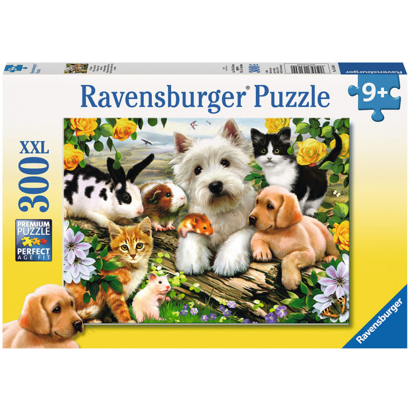 Ravensburger Puzle 300 Happy Animal Buddies R13160