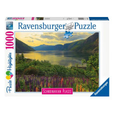 Ravensburger Puzle 1000 Norvēģijas fjordi R16743