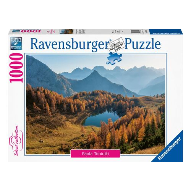 Ravensburger Puzle 1000 Bordaglia Fruili ezers Venēcija R16781