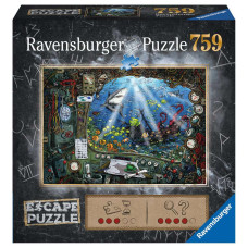 Ravensburger Puzle Escape 759 Zemūdene 19959