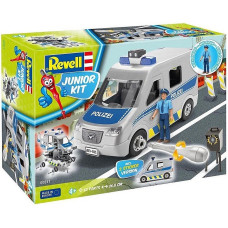 Revell Конструктор Junior Kit Police Van 1:20 E00811